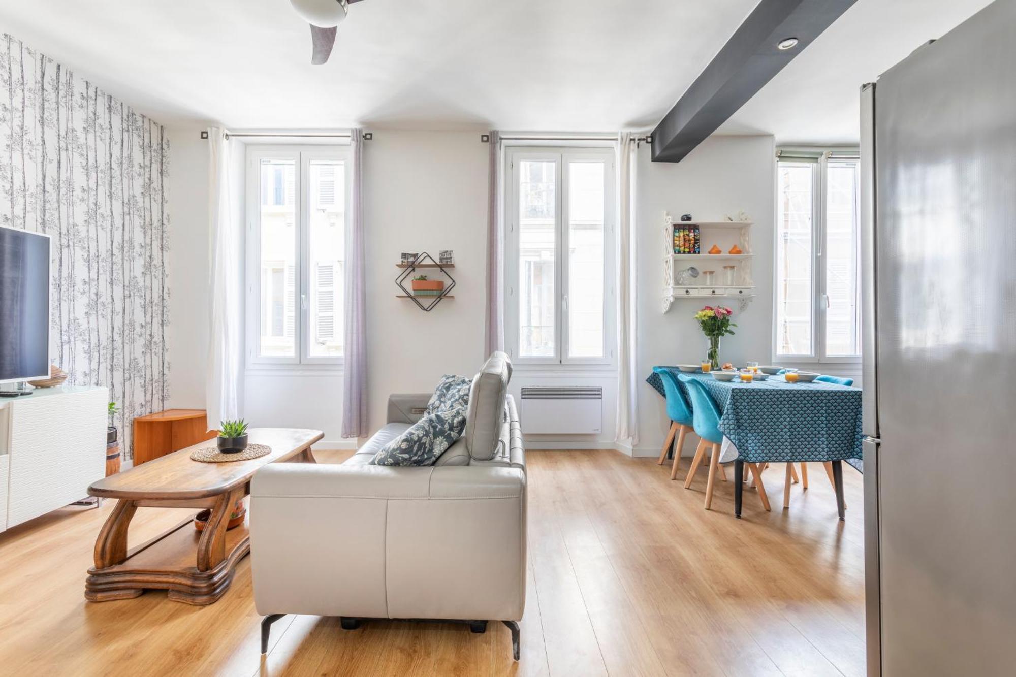 Ferienwohnung T3 Cosy A Marseille, Proche Vieux-Port Et Gare Exterior foto