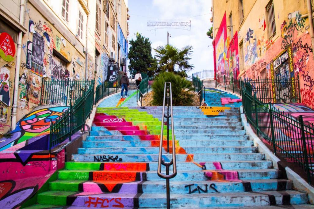 Ferienwohnung T3 Cosy A Marseille, Proche Vieux-Port Et Gare Exterior foto